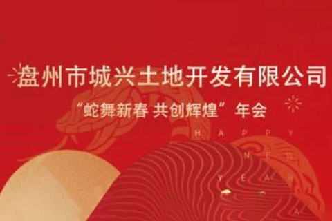 盘州市城兴土地开发有限公司开展2025年“蛇舞新春 共创辉煌”年会活动